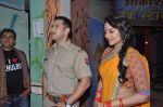 Salman Khan and Sonakshi Sinha on the sets of Diya Aur Baati in Mira Road, Mumbai on 11th Dec 2012 (24).JPG